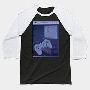 Anime Aesthetic Quote Baseball T-Shirt